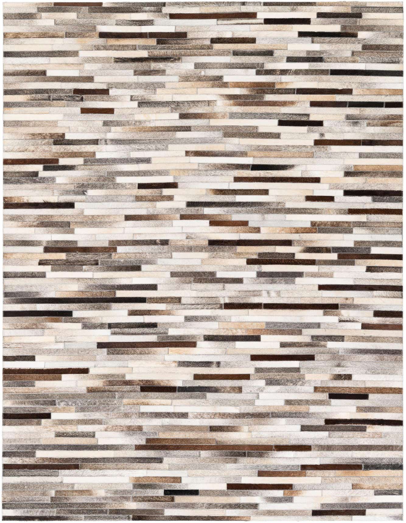 Primary image  5' 1 x 7' 11 Cowhide Stocks Rug