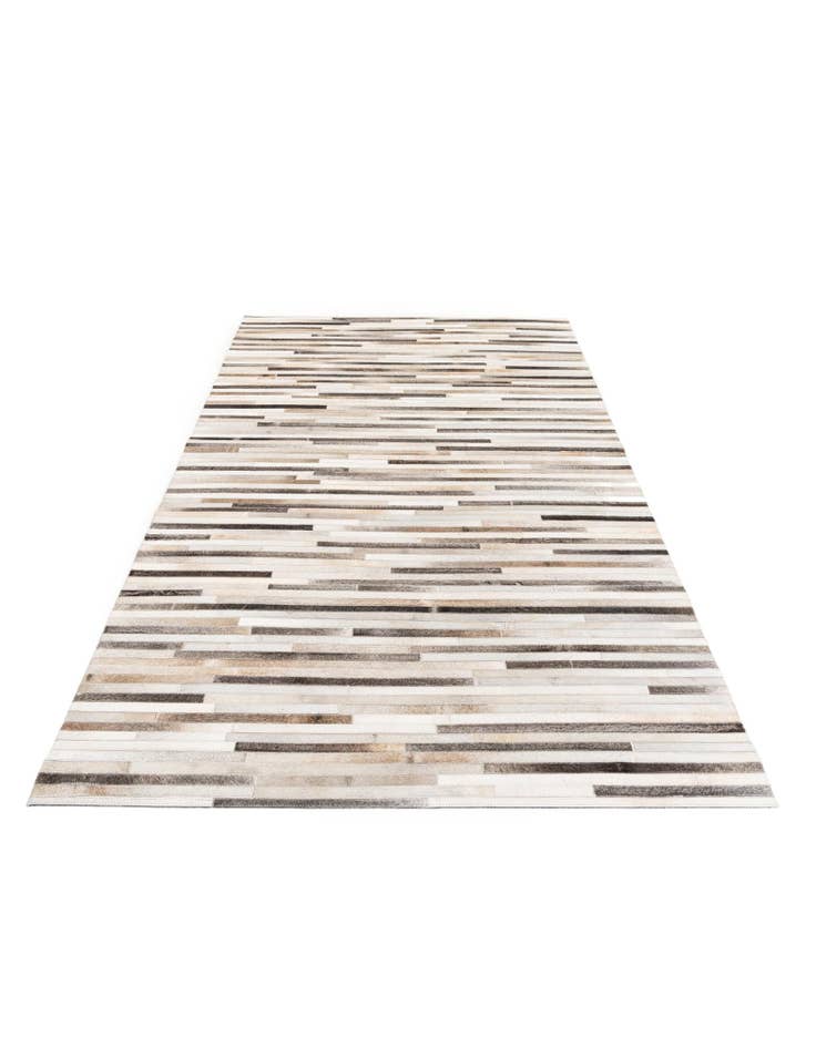 Detail image of  5' 1 x 8' Cowhide Stocks Rug