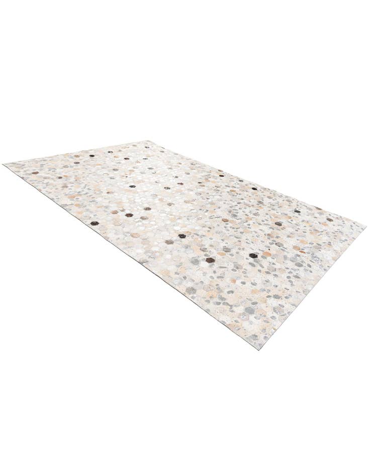 Detail image of  5' x 8' Cowhide Stocks Rug