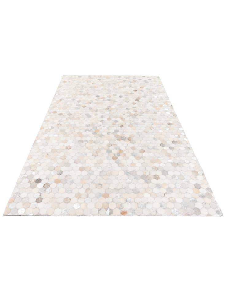 Detail image of  5' x 7' 11 Cowhide Stocks Rug