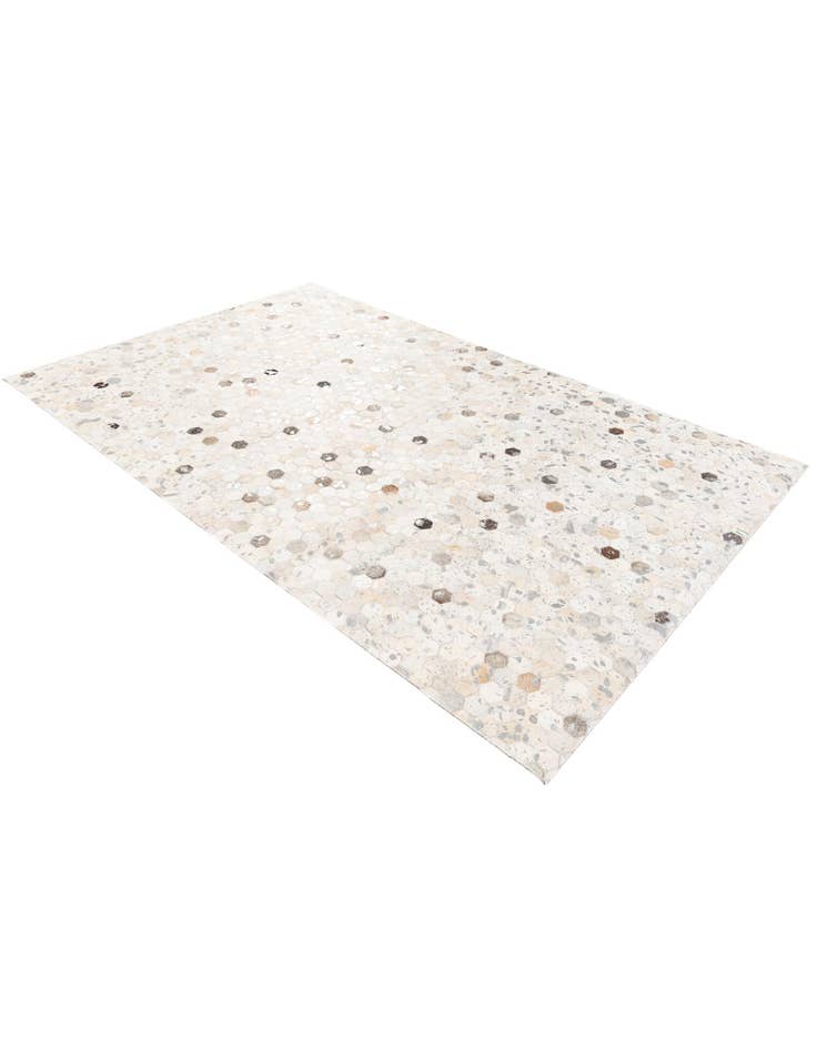 Detail image of  5' x 7' 11 Cowhide Stocks Rug