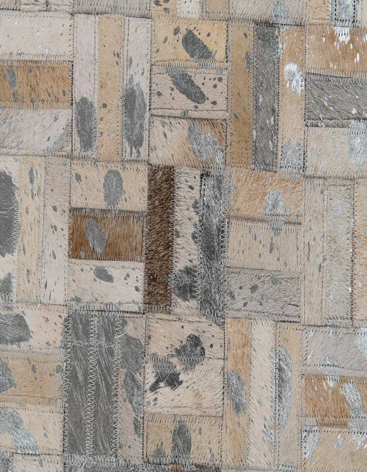 Detail image of  5' x 8' 1 Cowhide Stocks Rug