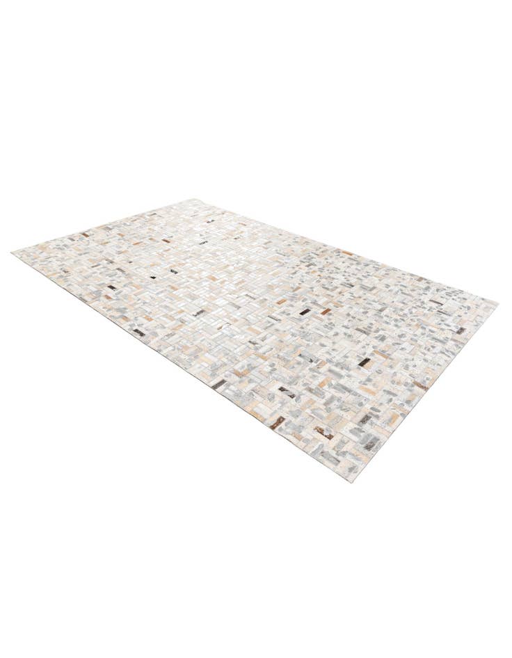 Detail image of  5' x 8' 2 Cowhide Stocks Rug