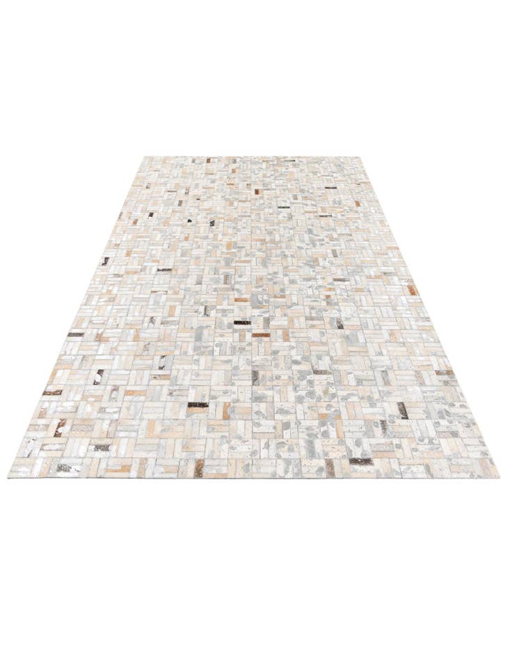 Detail image of  5' x 8' 2 Cowhide Stocks Rug