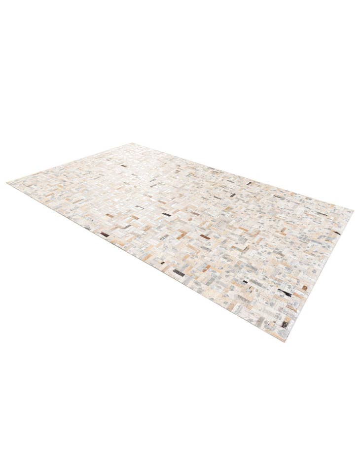 Detail image of  4' 11 x 8' Cowhide Stocks Rug