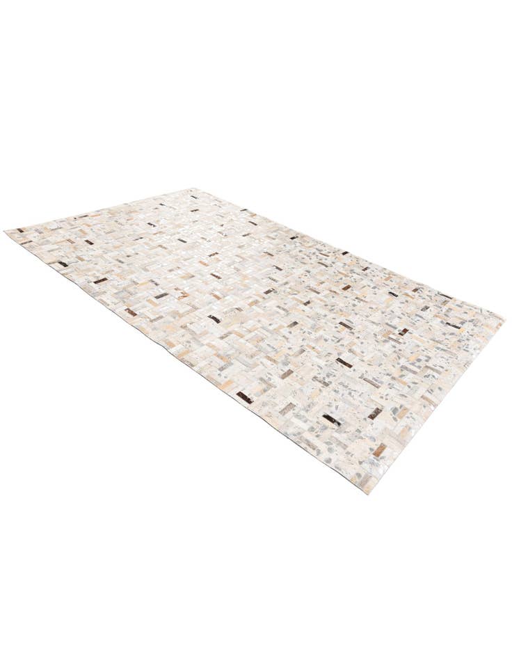 Detail image of  5' x 8' 1 Cowhide Stocks Rug