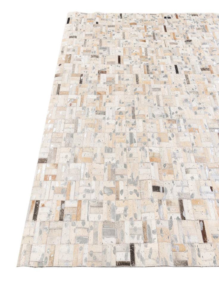 Detail image of  5' x 8' 1 Cowhide Stocks Rug