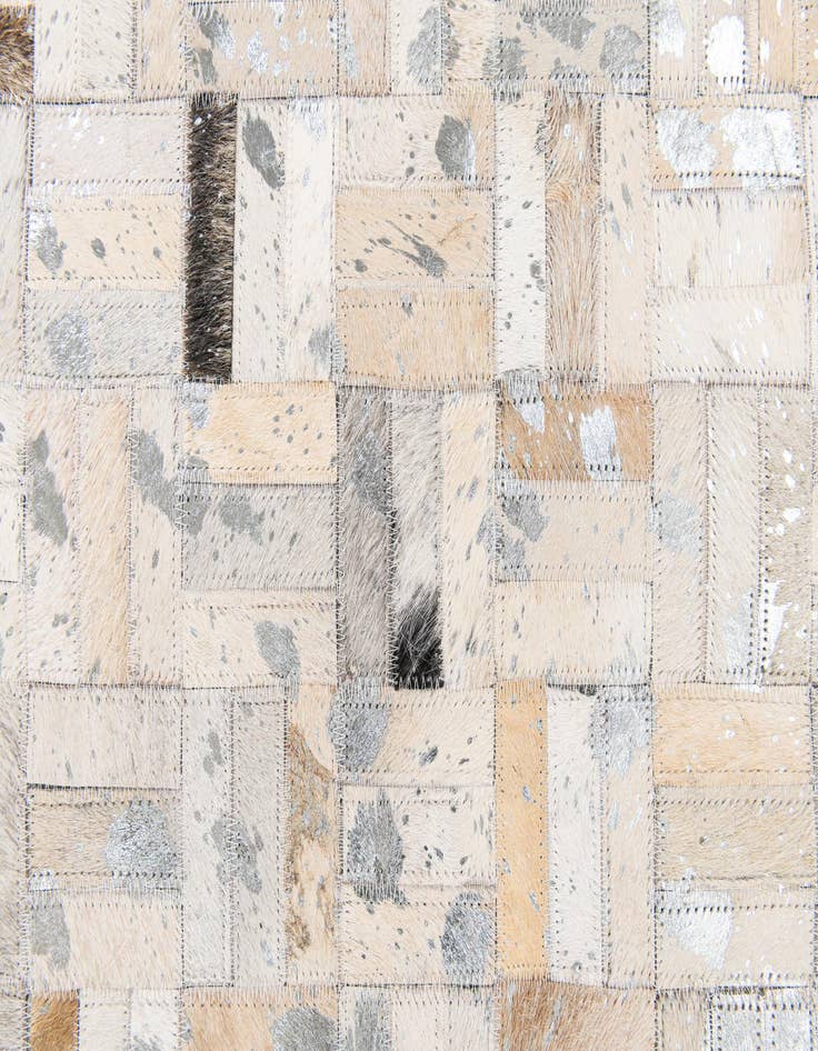 Detail image of  5' x 8' 1 Cowhide Stocks Rug