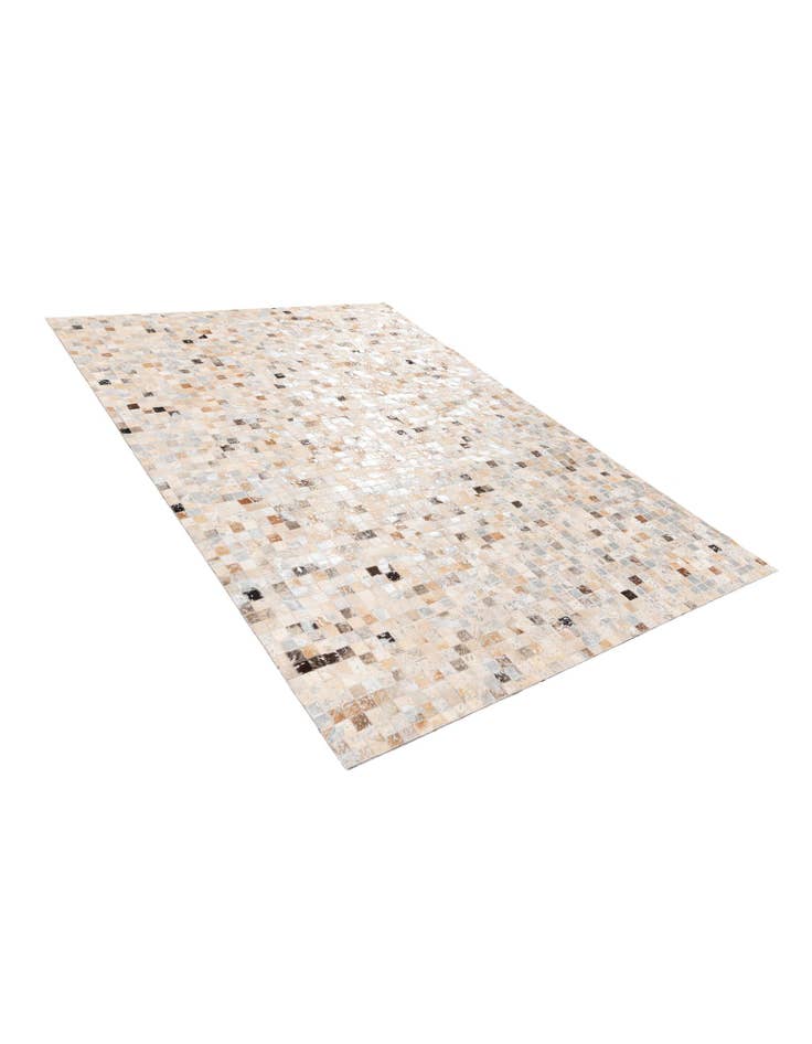 Detail image of  5' 5 x 7' 8 Cowhide Stocks Rug