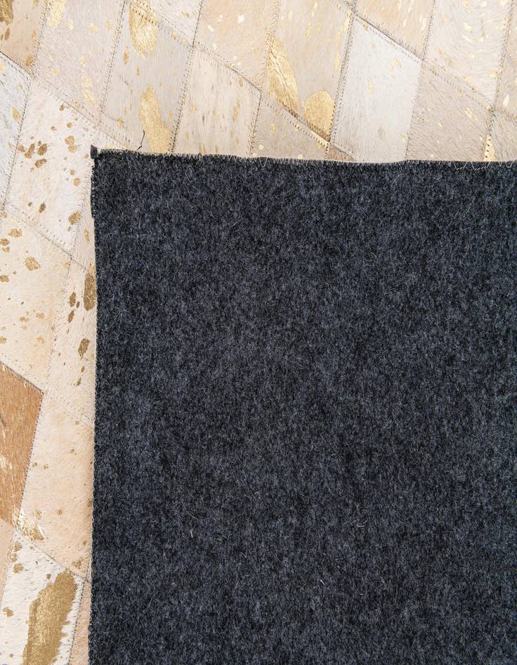 Detail image of  8' x 9' 9 Cowhide Stocks Rug