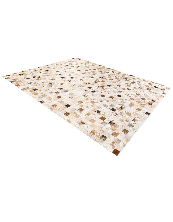 Detail image of  7' 6 x 9' 10 Cowhide Stocks Rug