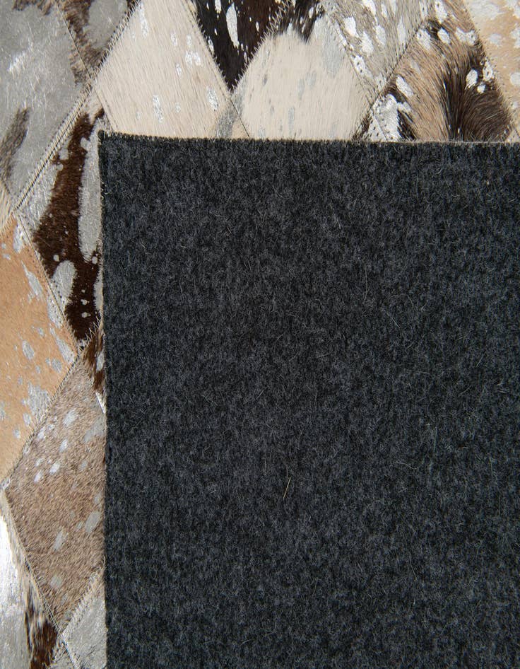 Detail image of  8' x 10' Cowhide Stocks Rug