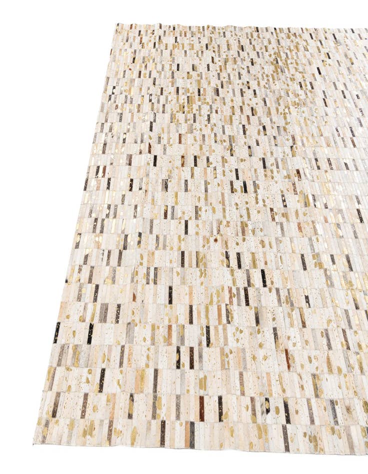 Detail image of  8' x 10' 1 Cowhide Stocks Rug