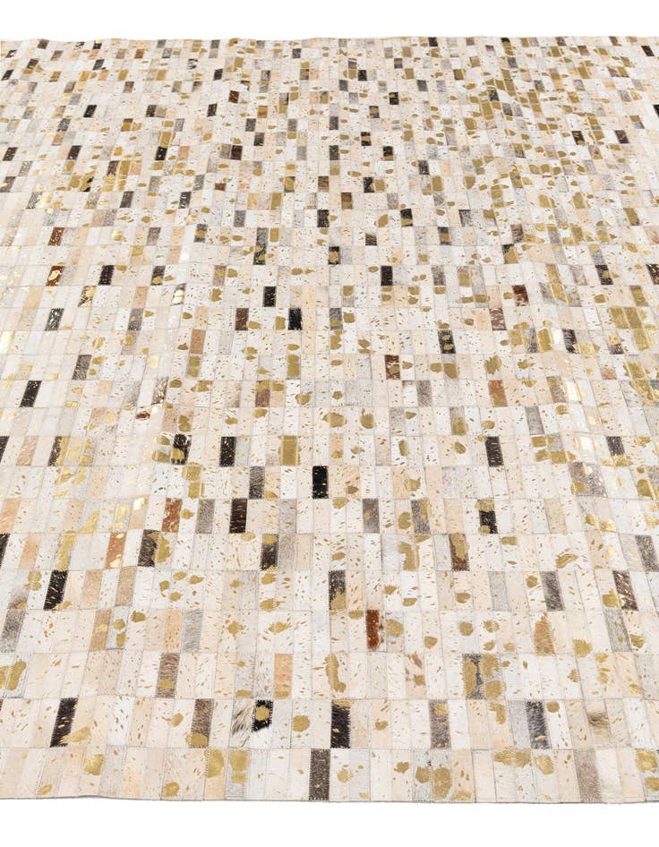 Detail image of  8' x 10' 1 Cowhide Stocks Rug