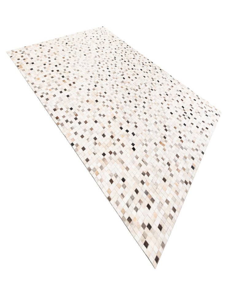 Detail image of  8' 1 x 10' Cowhide Stocks Rug
