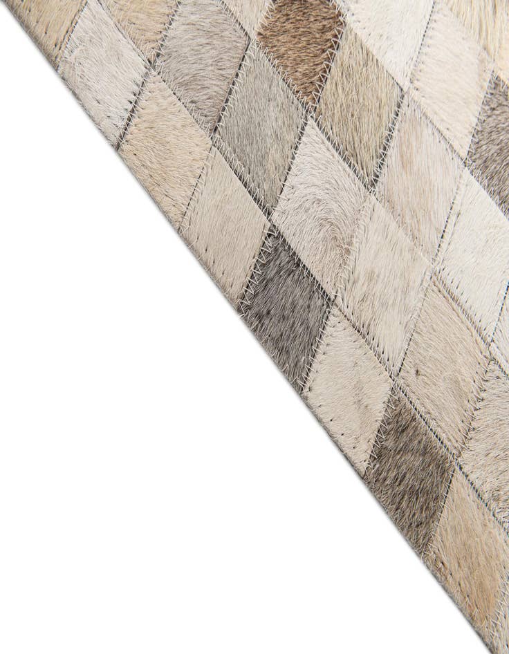 Detail image of  8' 1 x 10' Cowhide Stocks Rug