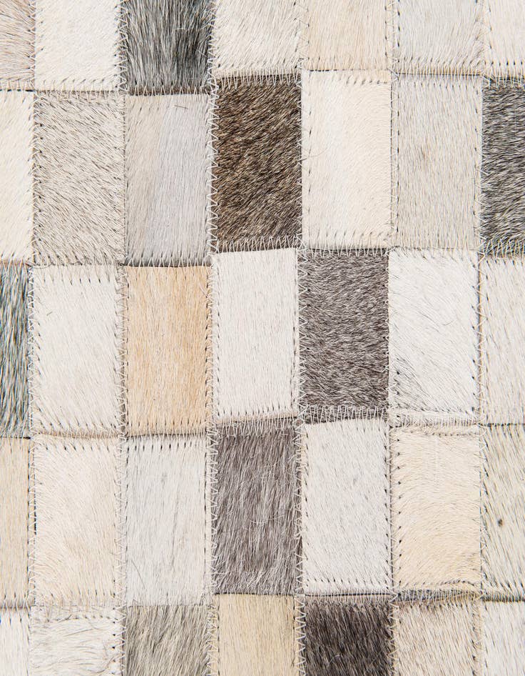 Detail image of  8' x 10' Cowhide Stocks Rug