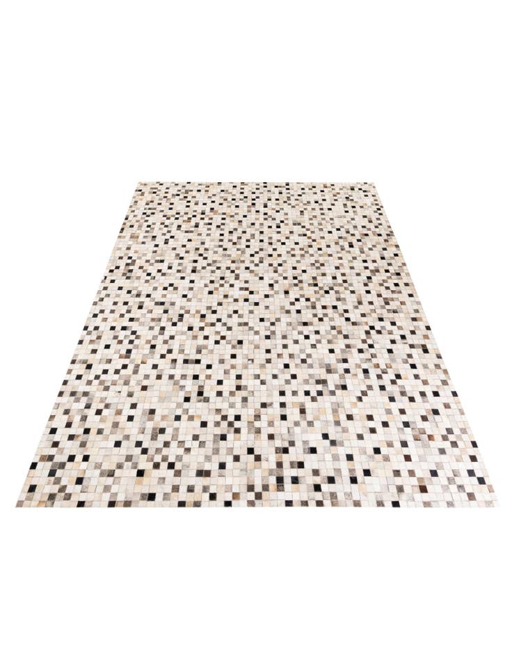 Detail image of  8' x 10' Cowhide Stocks Rug
