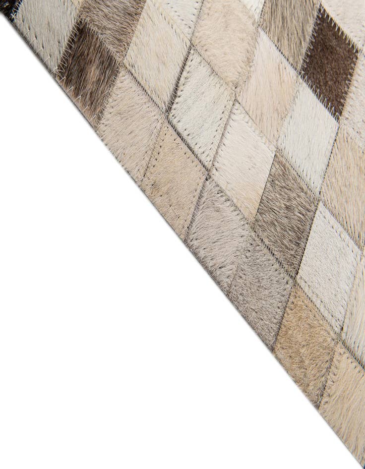 Detail image of  8' x 10' Cowhide Stocks Rug