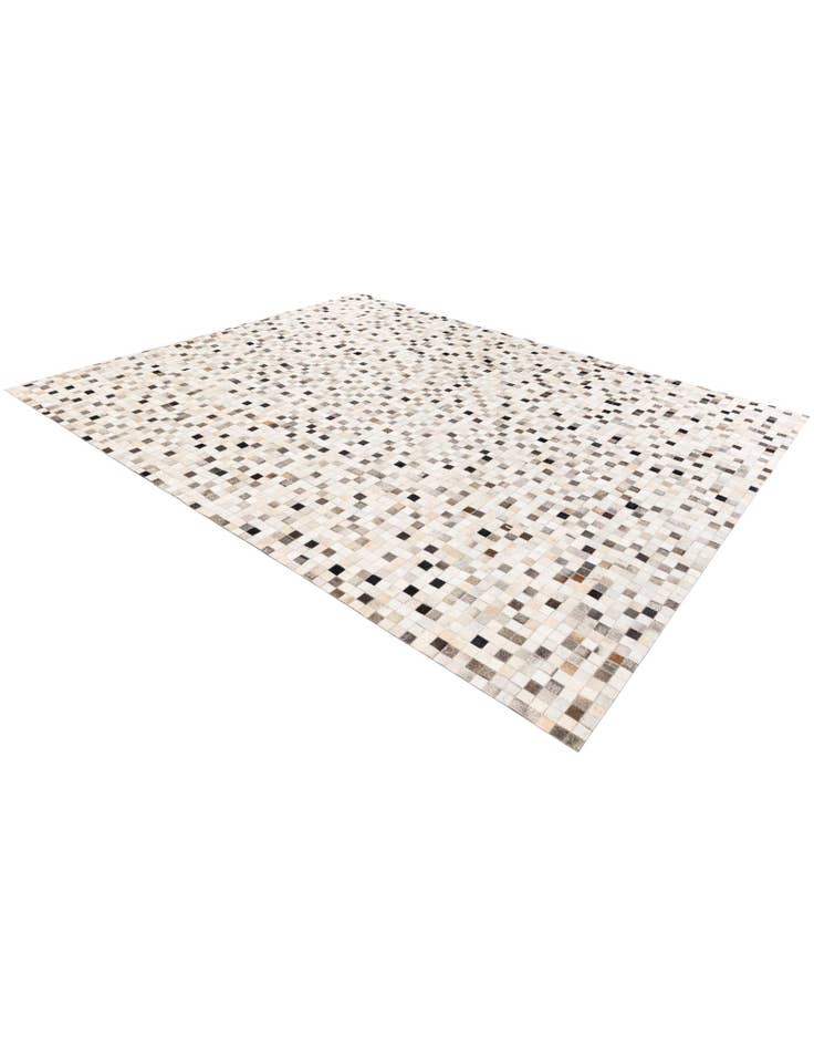 Detail image of  8' x 9' 10 Cowhide Stocks Rug