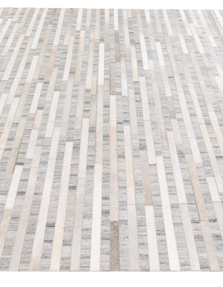 Detail image of  8' x 10' 2 Cowhide Stocks Rug