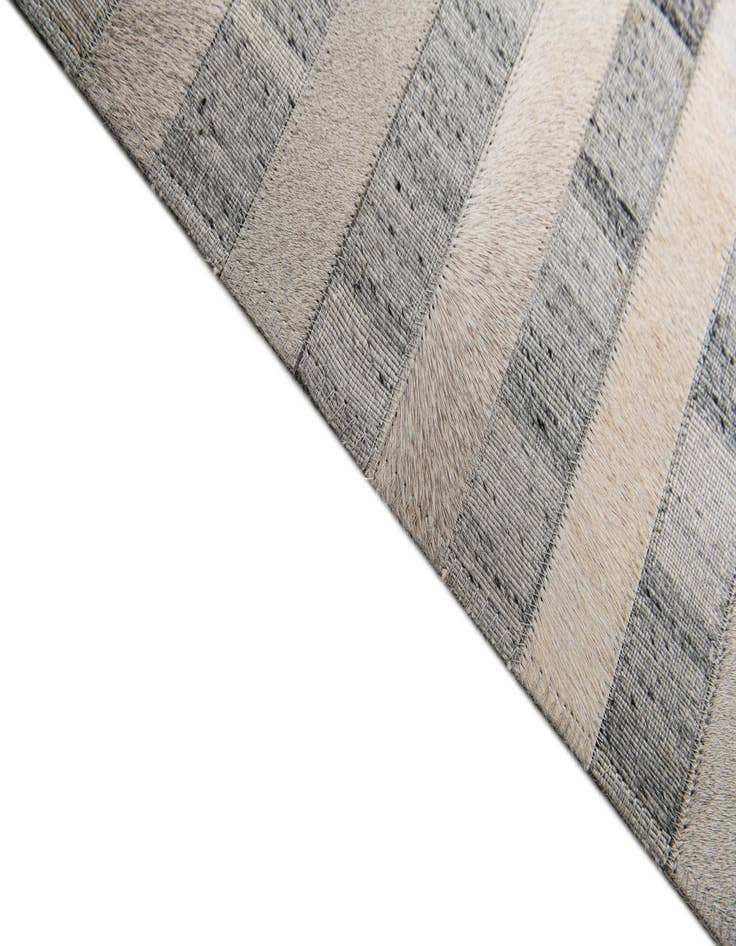 Detail image of  8' x 10' 2 Cowhide Stocks Rug