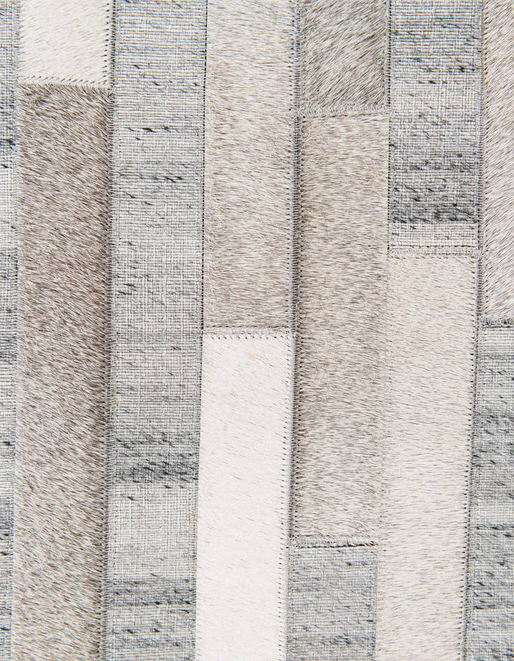 Detail image of  8' x 10' 2 Cowhide Stocks Rug