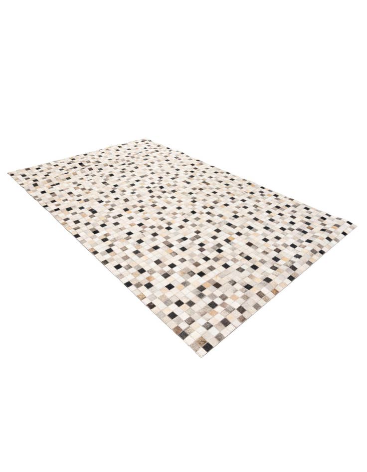 Detail image of  5' 1 x 8' Cowhide Stocks Rug