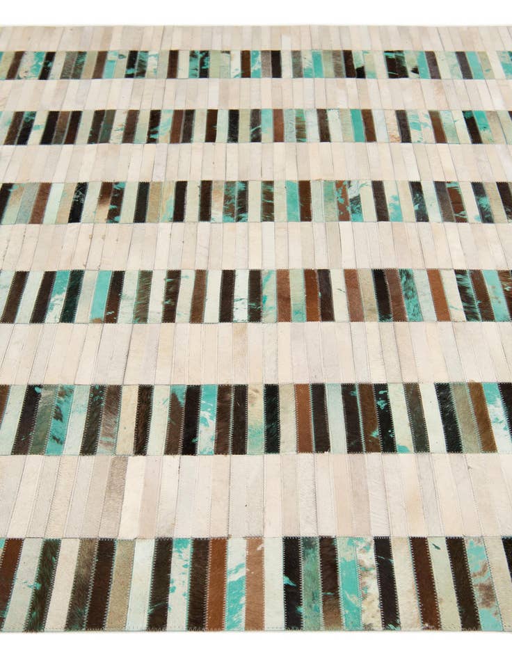 Detail image of  6' x 9' 1 Cowhide Stocks Rug