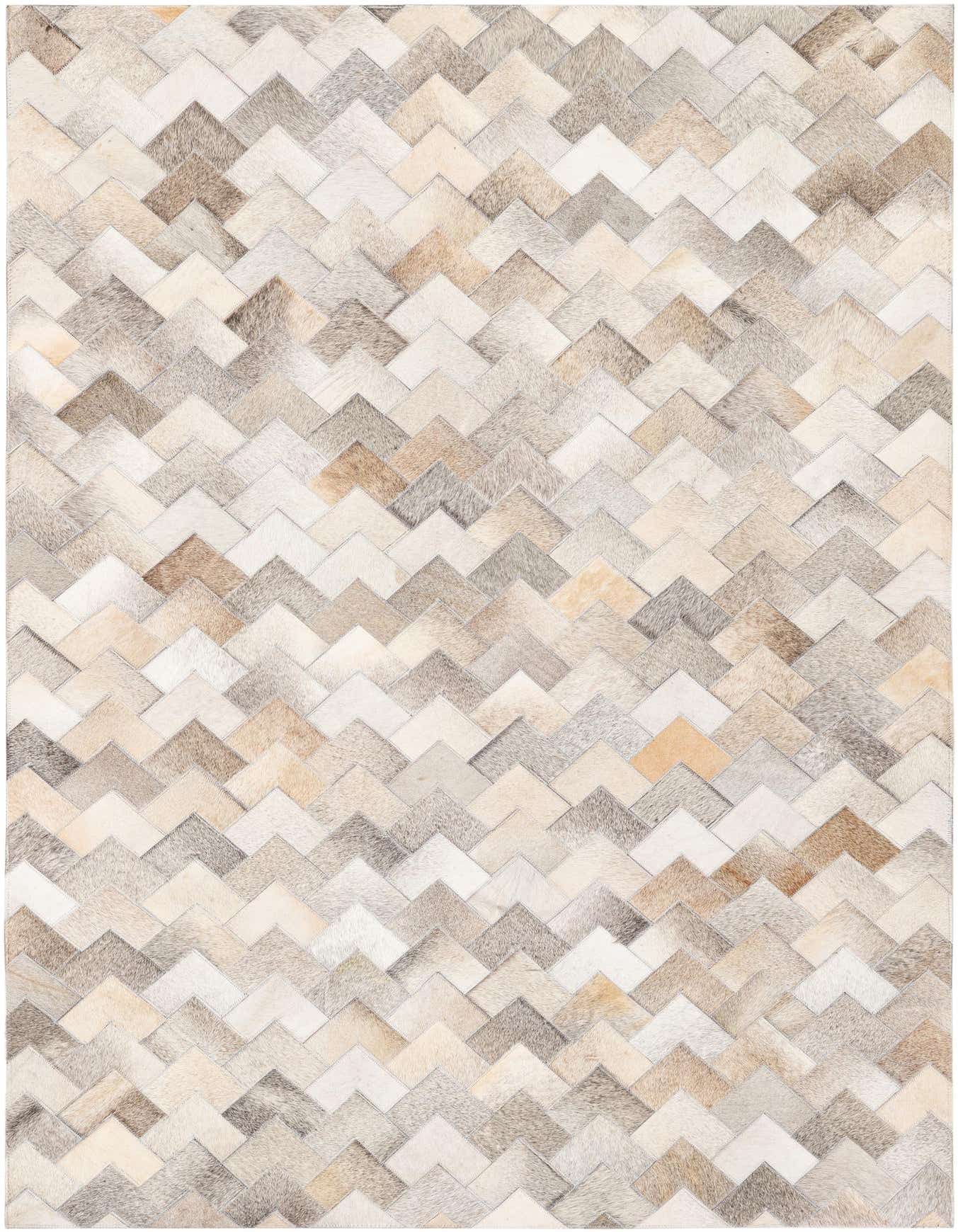 Primary image  4' 1 x 5' 11 Cowhide Stocks Rug