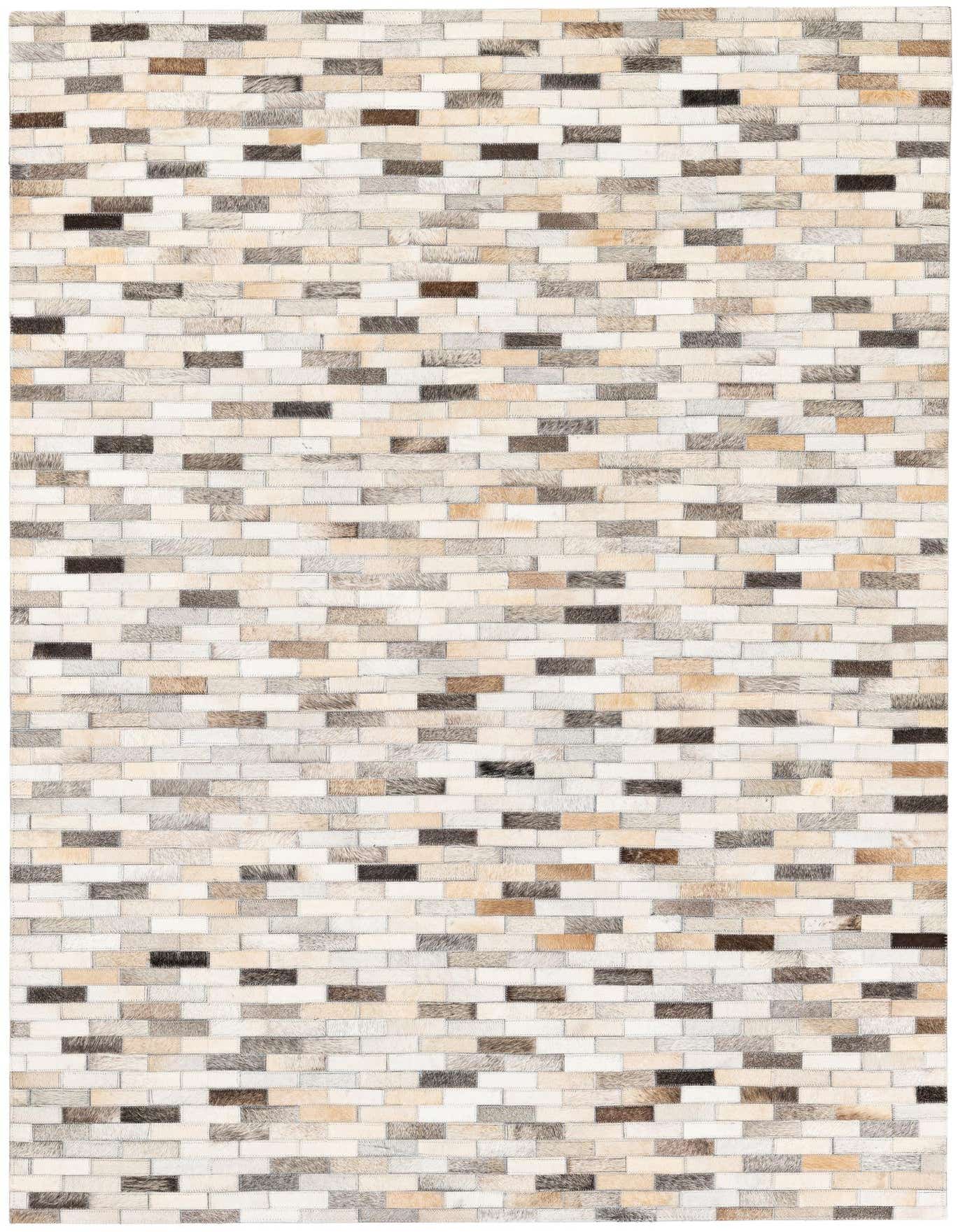 Primary image  3' 11 x 5' 10 Cowhide Stocks Rug