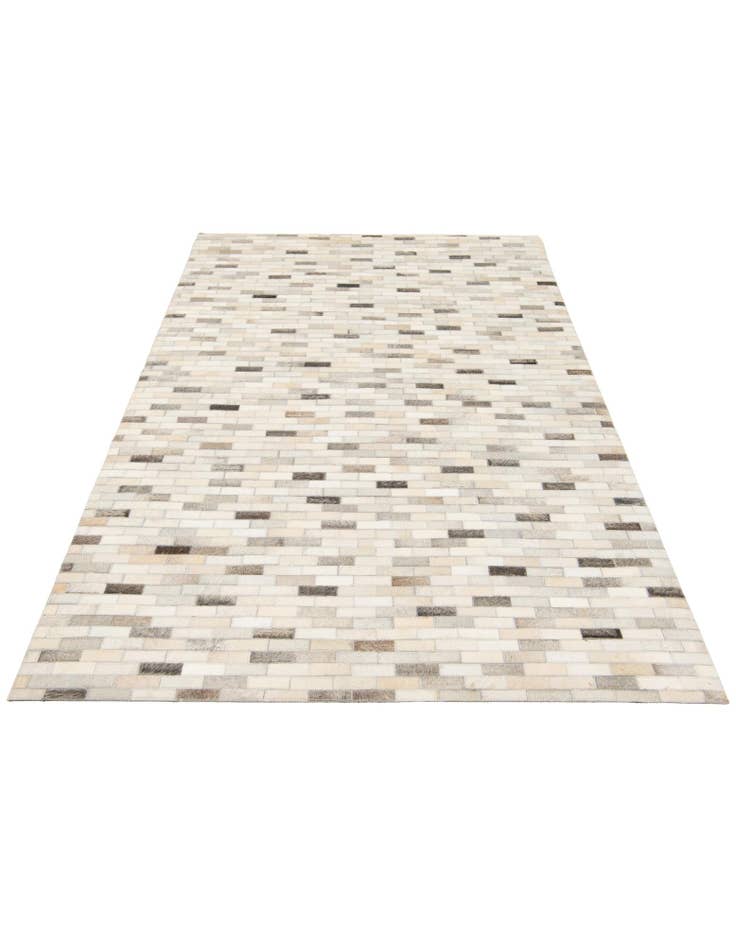 Detail image of  4' x 6' Cowhide Stocks Rug