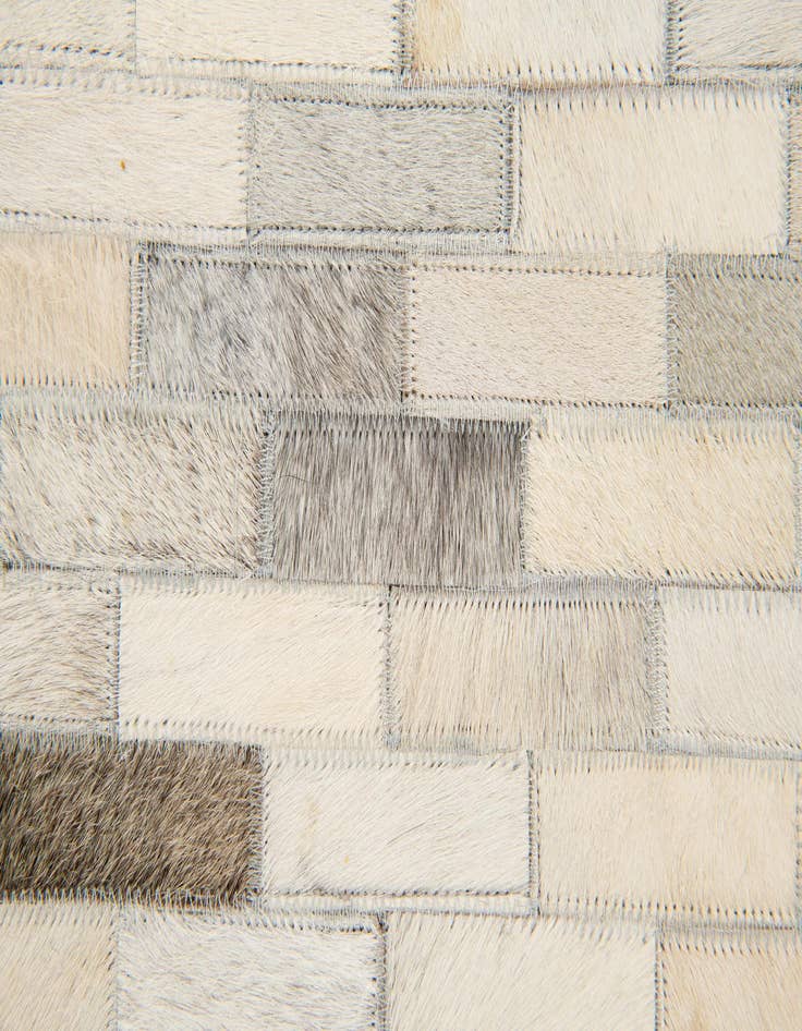 Detail image of  4' x 5' 11 Cowhide Stocks Rug