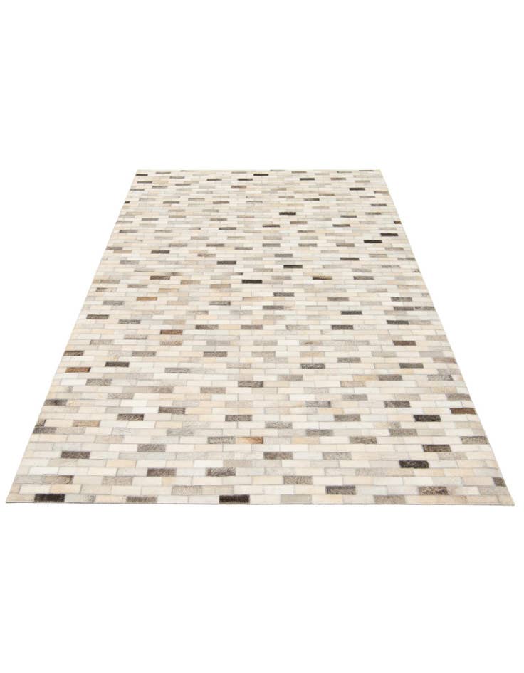 Detail image of  4' x 5' 11 Cowhide Stocks Rug