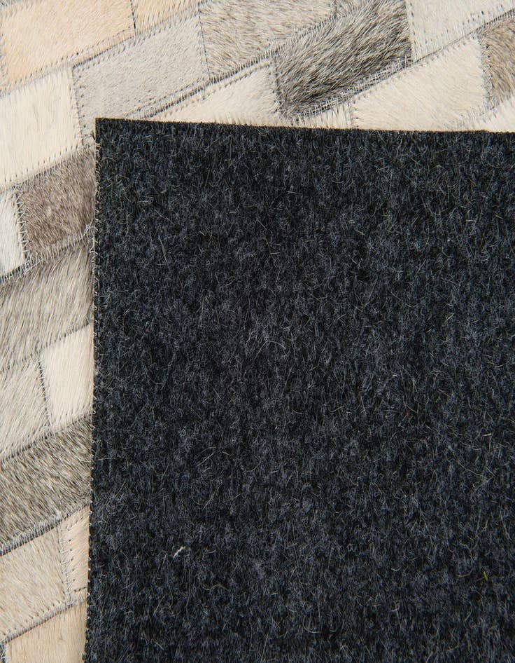 Detail image of  4' x 6' Cowhide Stocks Rug