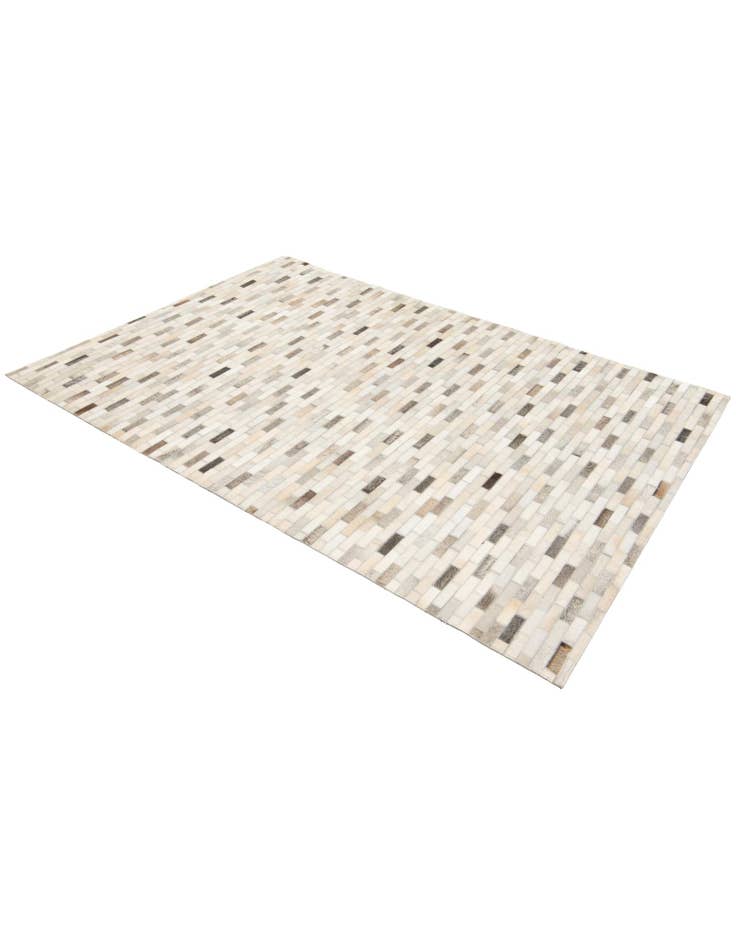 Detail image of  4' x 5' 11 Cowhide Stocks Rug