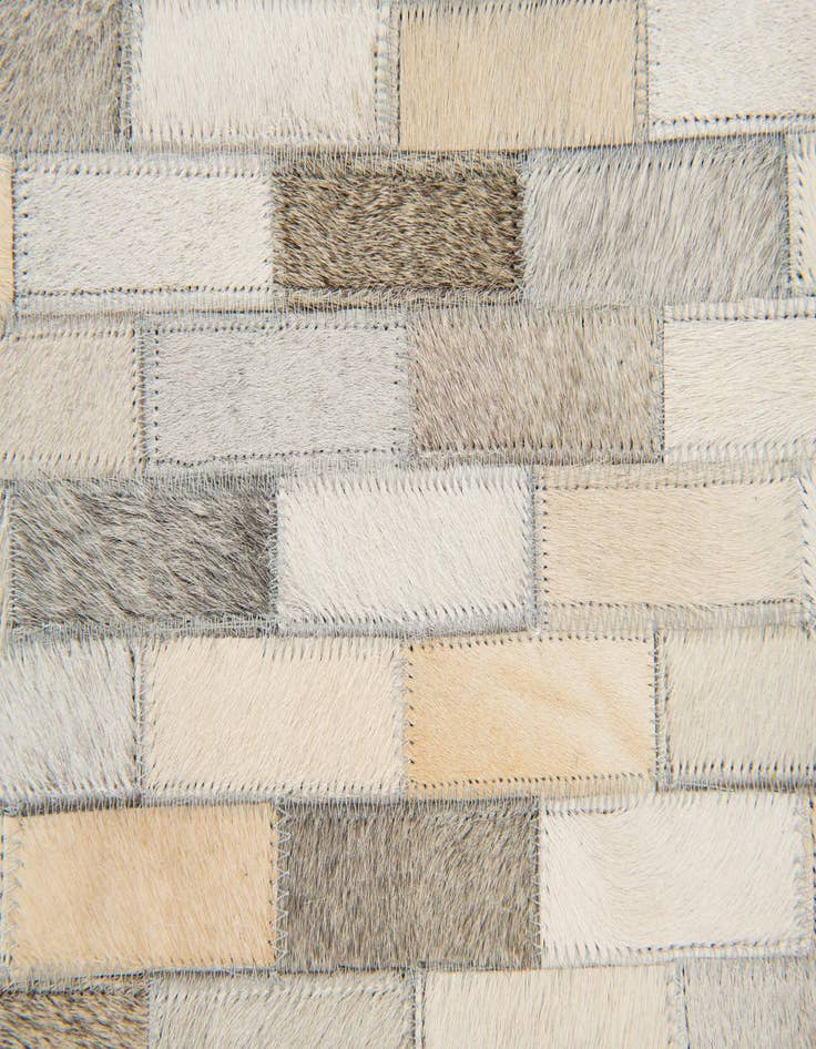 Detail image of  4' x 5' 11 Cowhide Stocks Rug