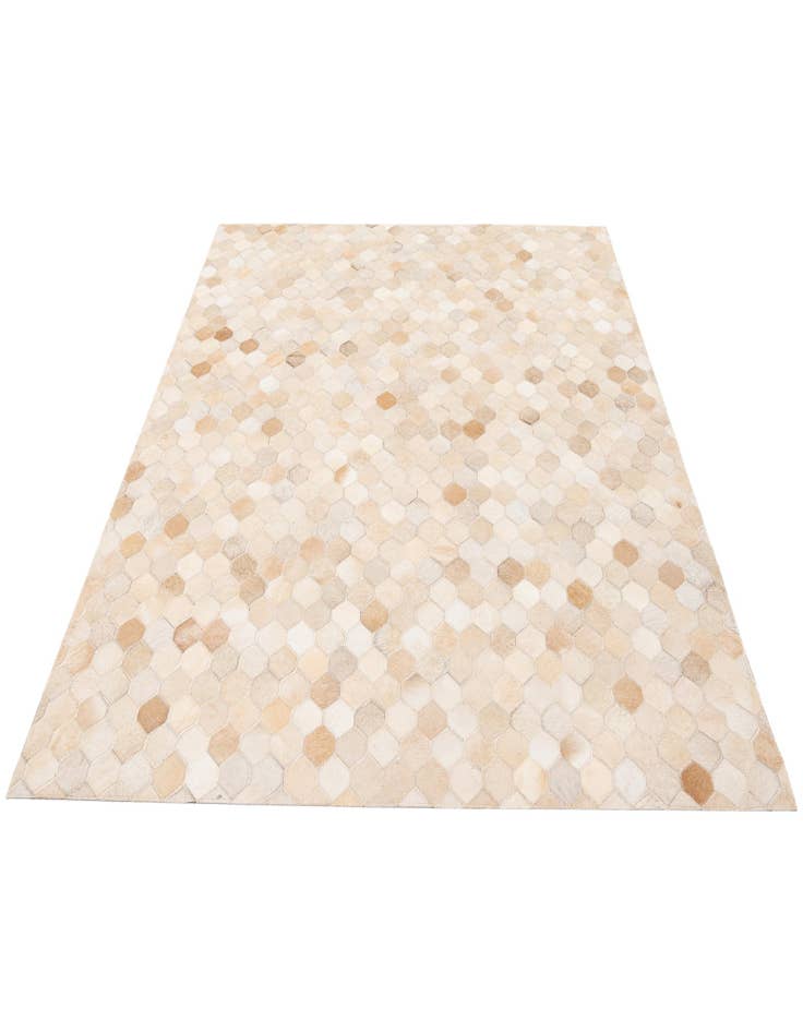 Detail image of  4' x 5' 11 Cowhide Stocks Rug