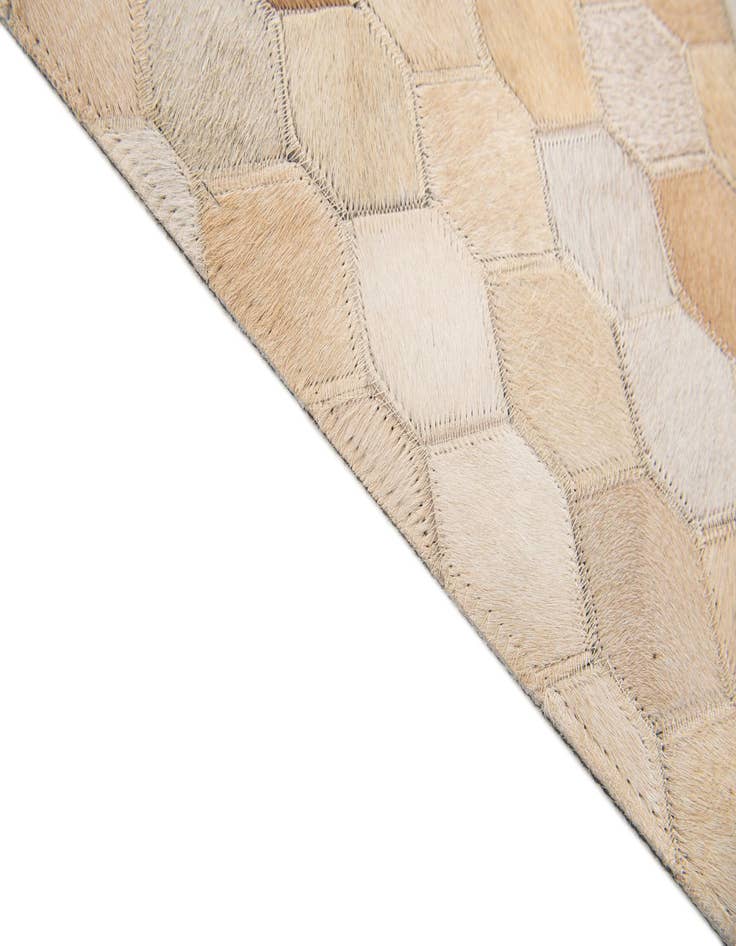 Detail image of  4' x 5' 11 Cowhide Stocks Rug