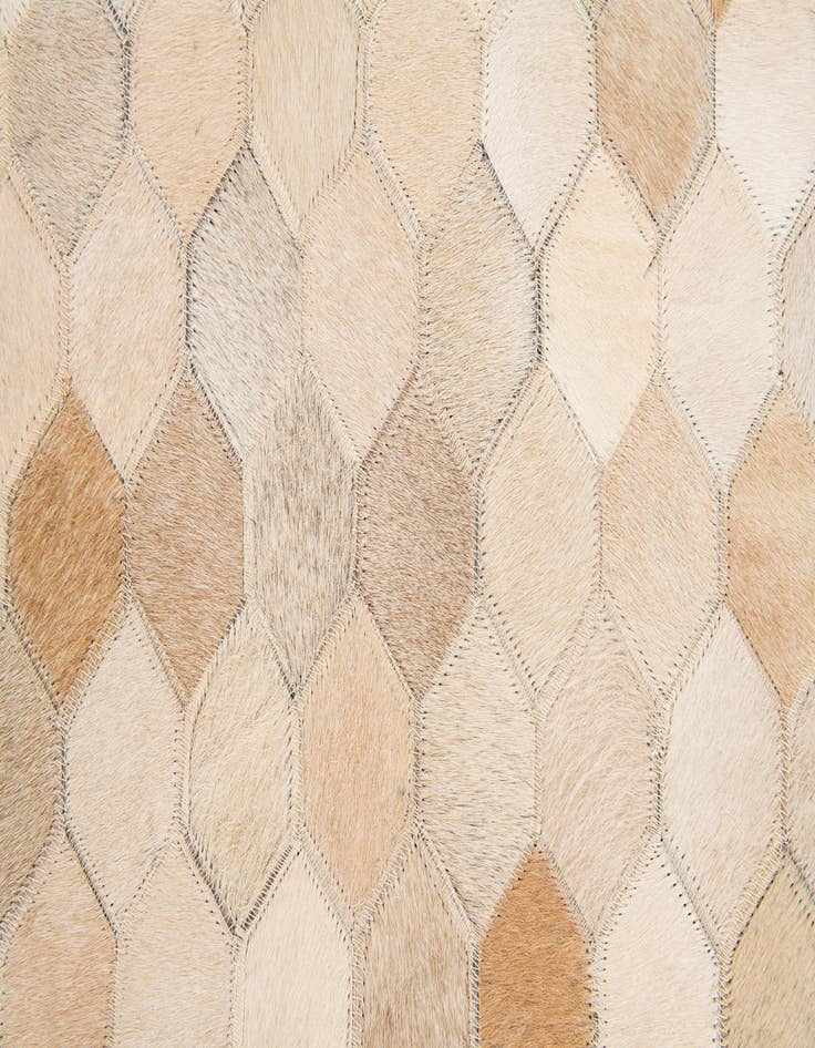 Detail image of  4' x 5' 11 Cowhide Stocks Rug