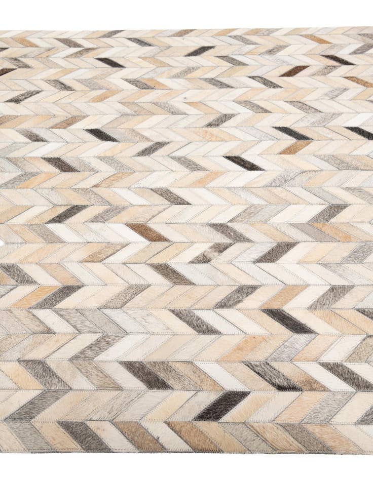 Detail image of  4' x 6' 1 Cowhide Stocks Rug