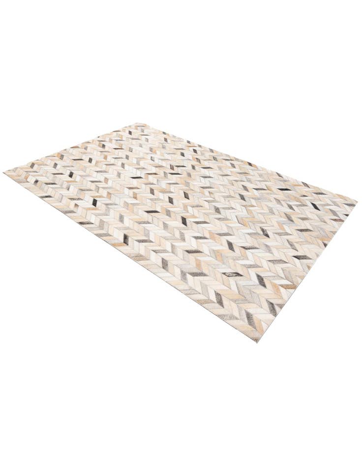 Detail image of  4' x 6' 1 Cowhide Stocks Rug