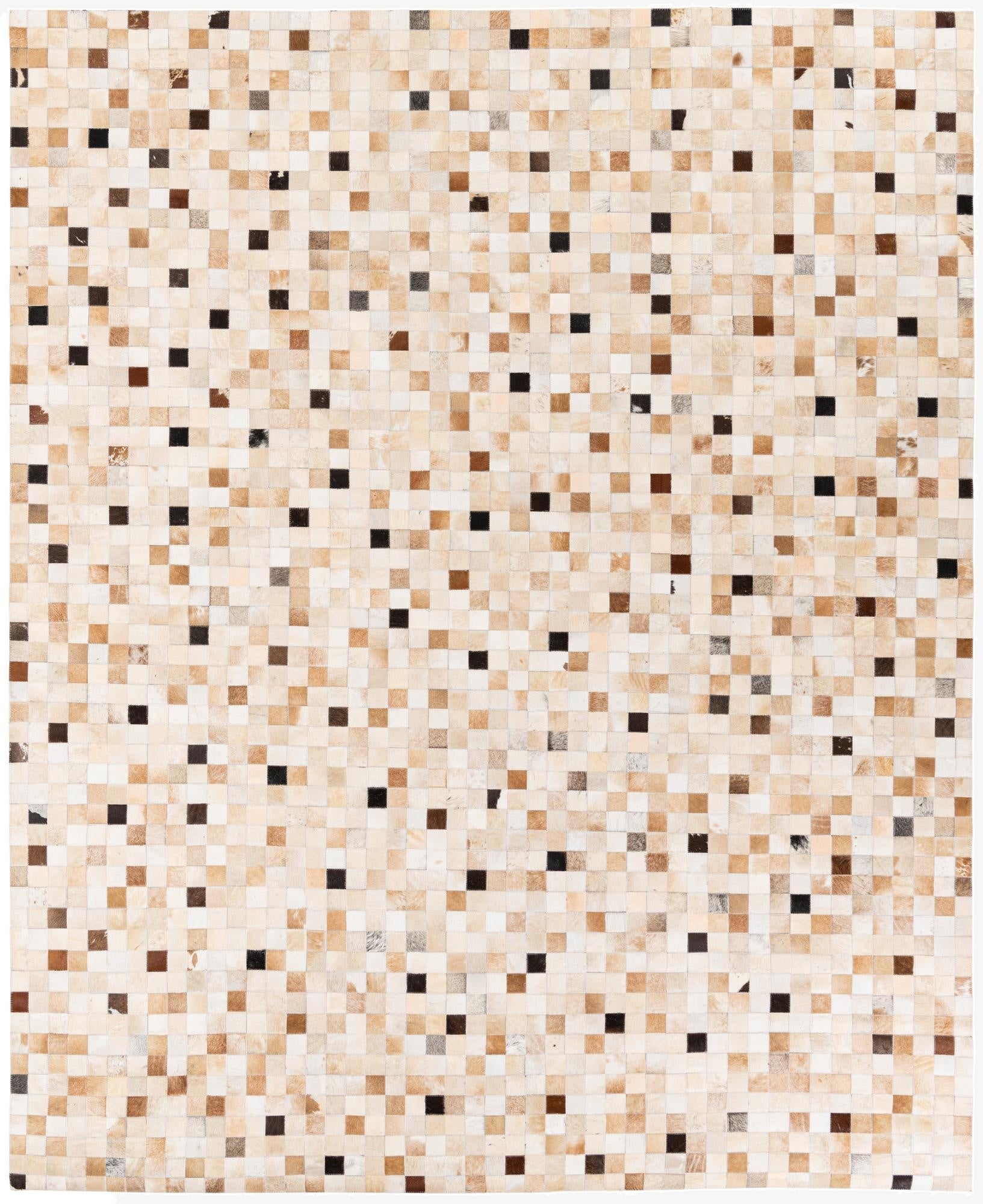  8' 2 x 9' 11 Cowhide Stocks Rug