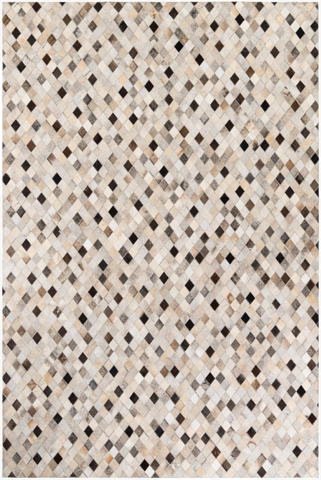  6' x 9' 1 Cowhide Stocks Rug
