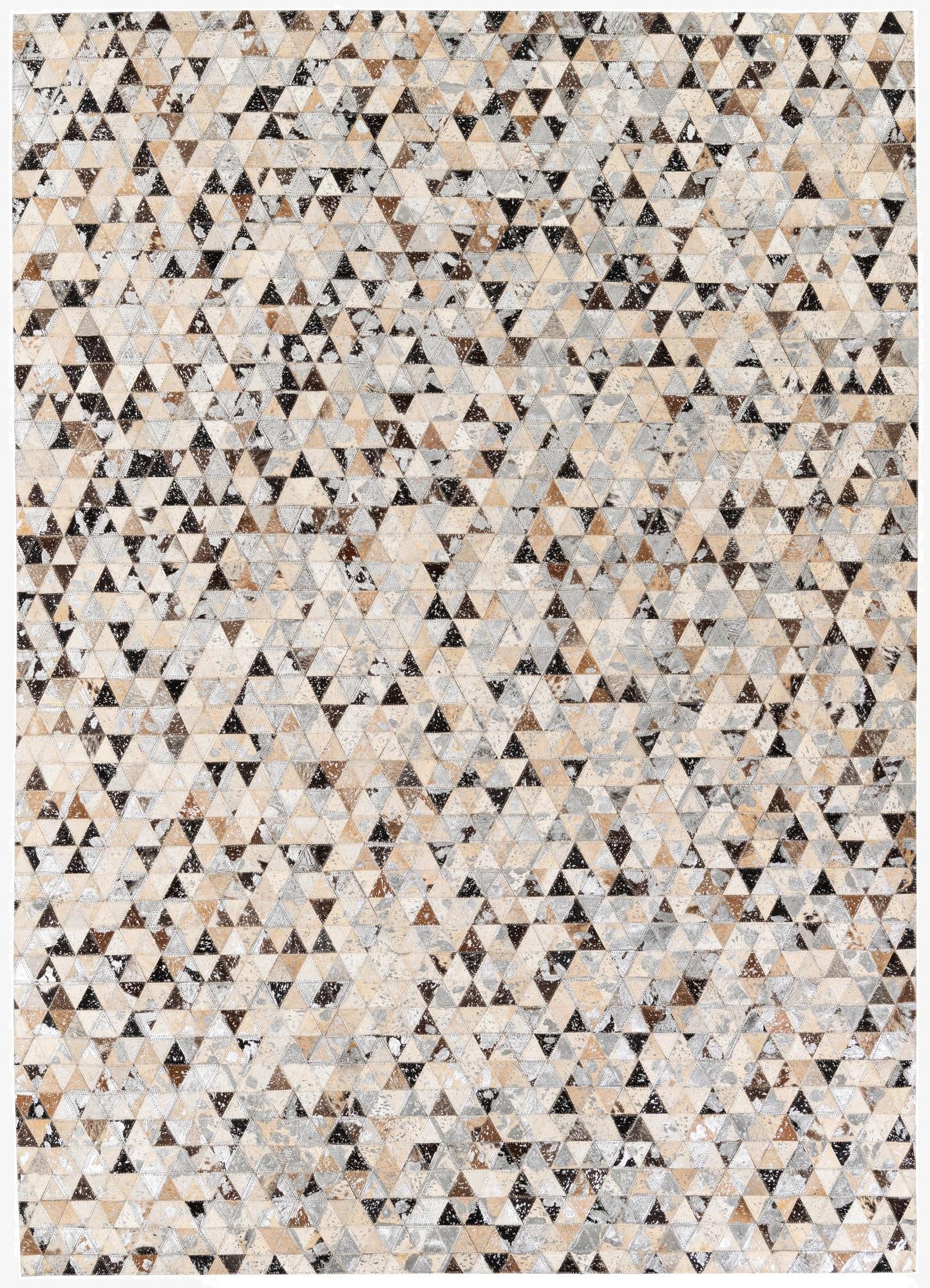 5' 3 x 7' 6 Cowhide Stocks Rug