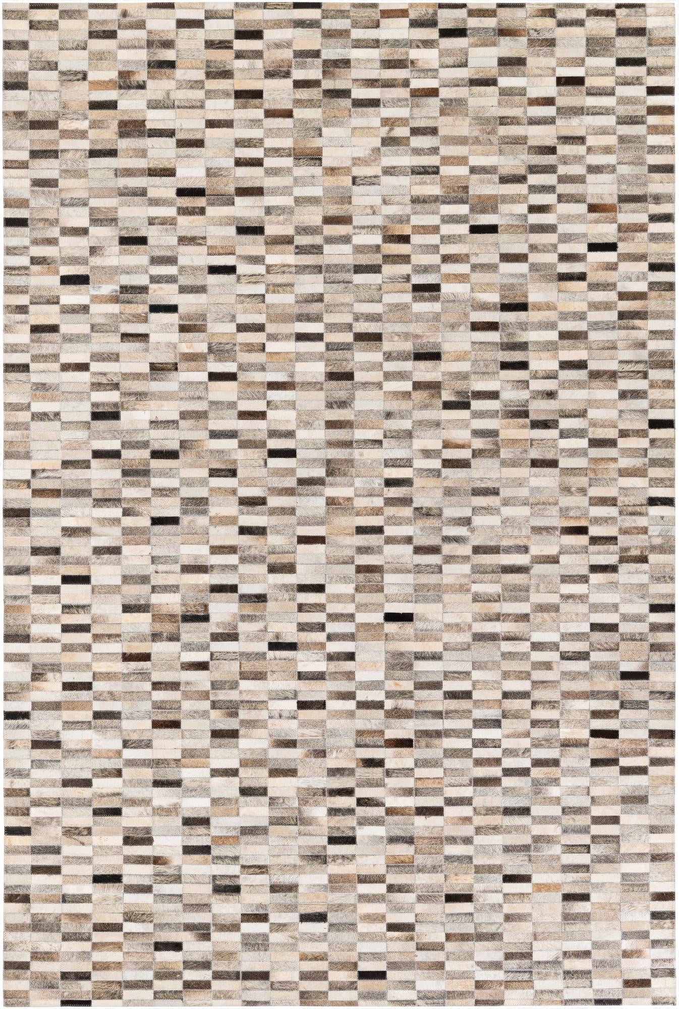  6' x 9' Cowhide Stocks Rug