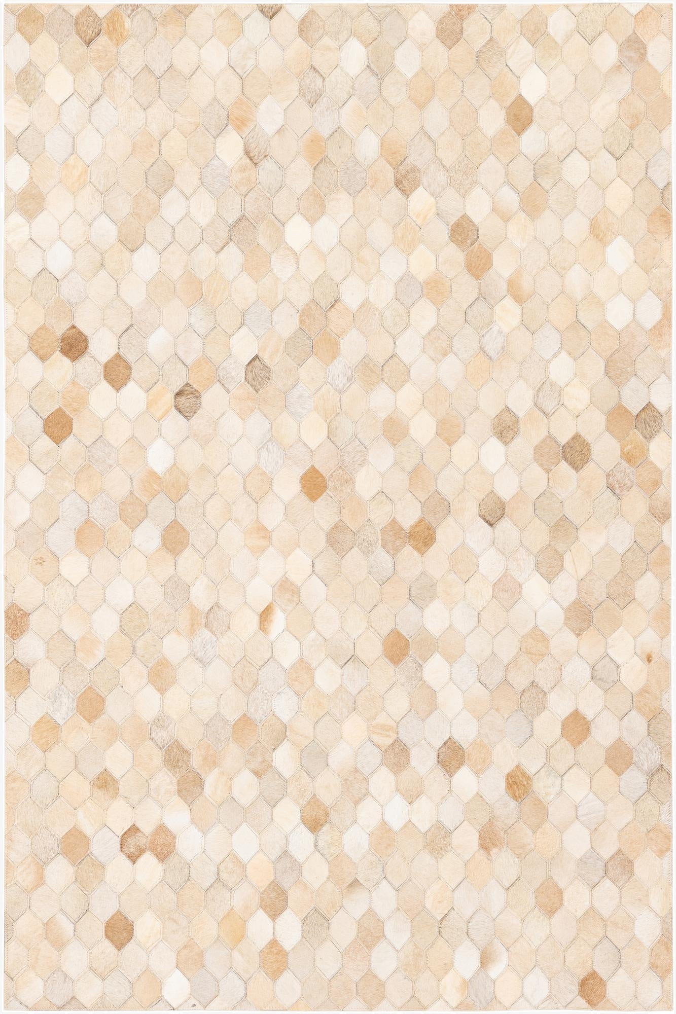  4' x 5' 11 Cowhide Stocks Rug