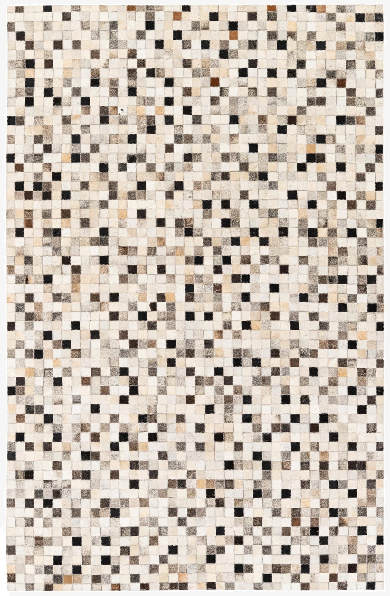  5' 1 x 7' 11 Cowhide Stocks Rug