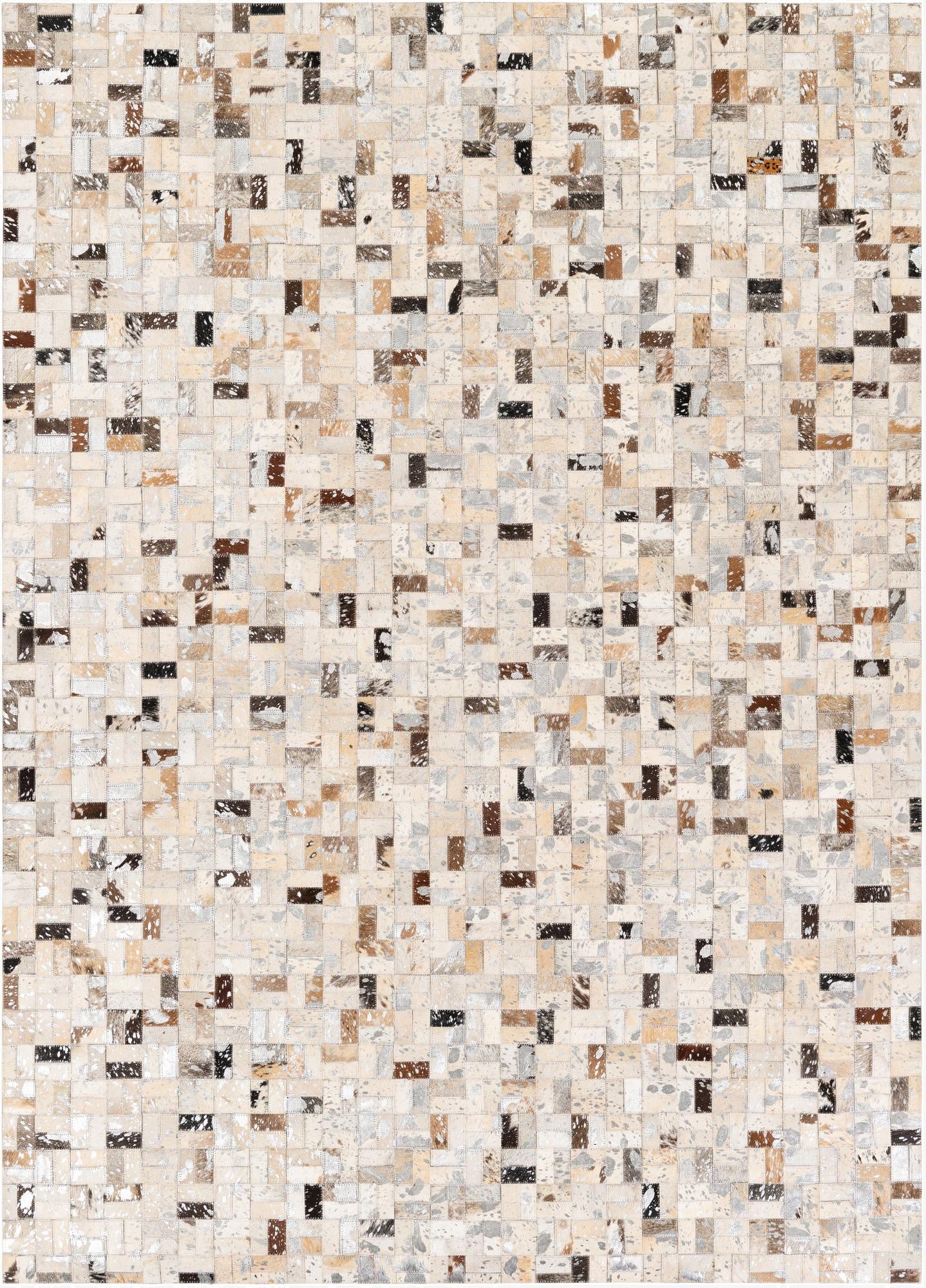  5' 4 x 7' 6 Cowhide Stocks Rug
