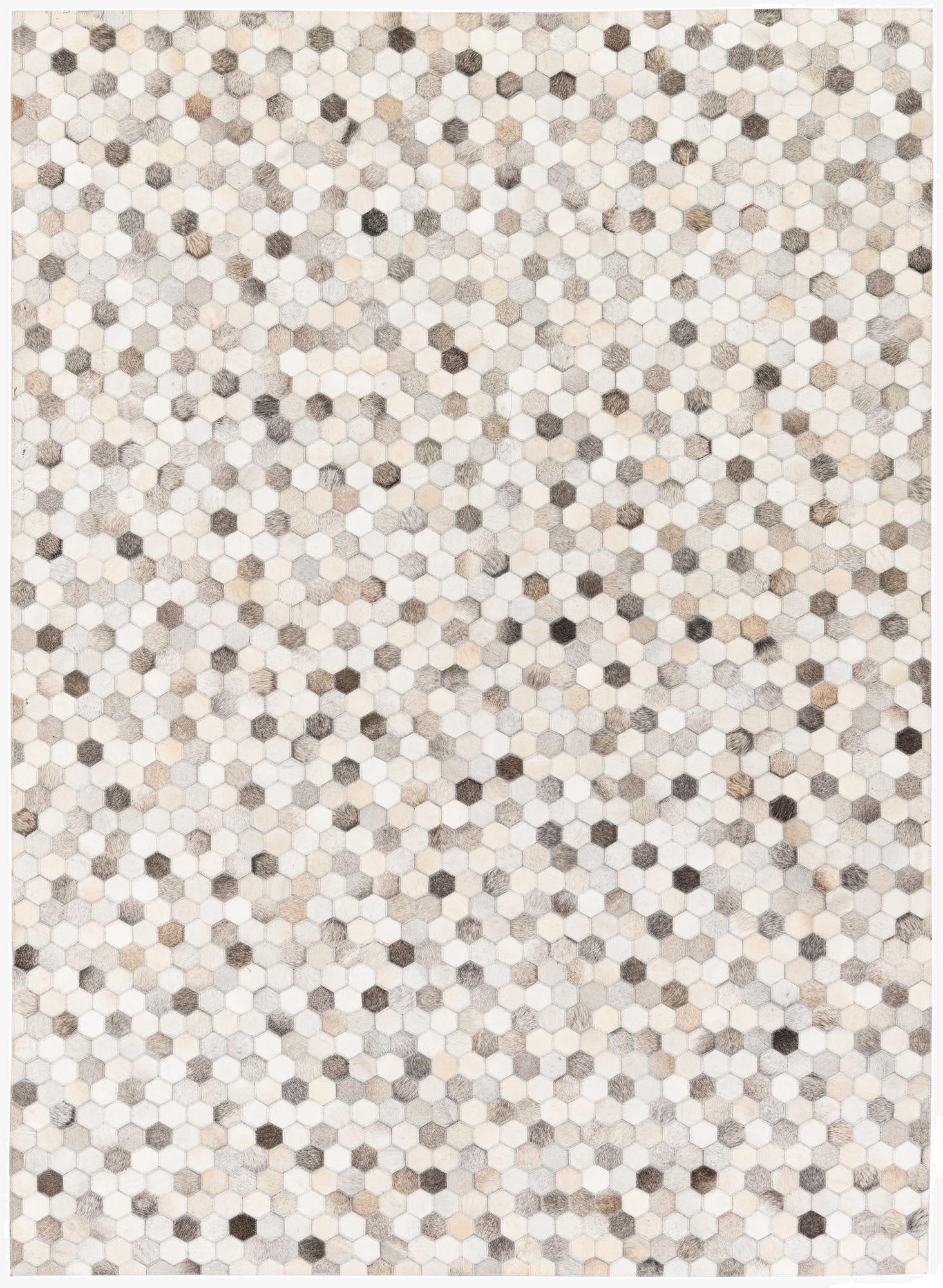  5' 8 x 7' 11 Cowhide Stocks Rug